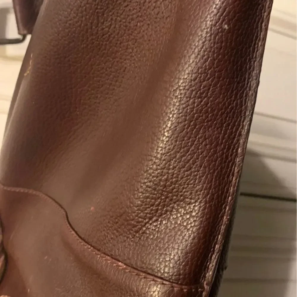 M. Julian Leather Laptop Case, Briefcase Computer Bag.